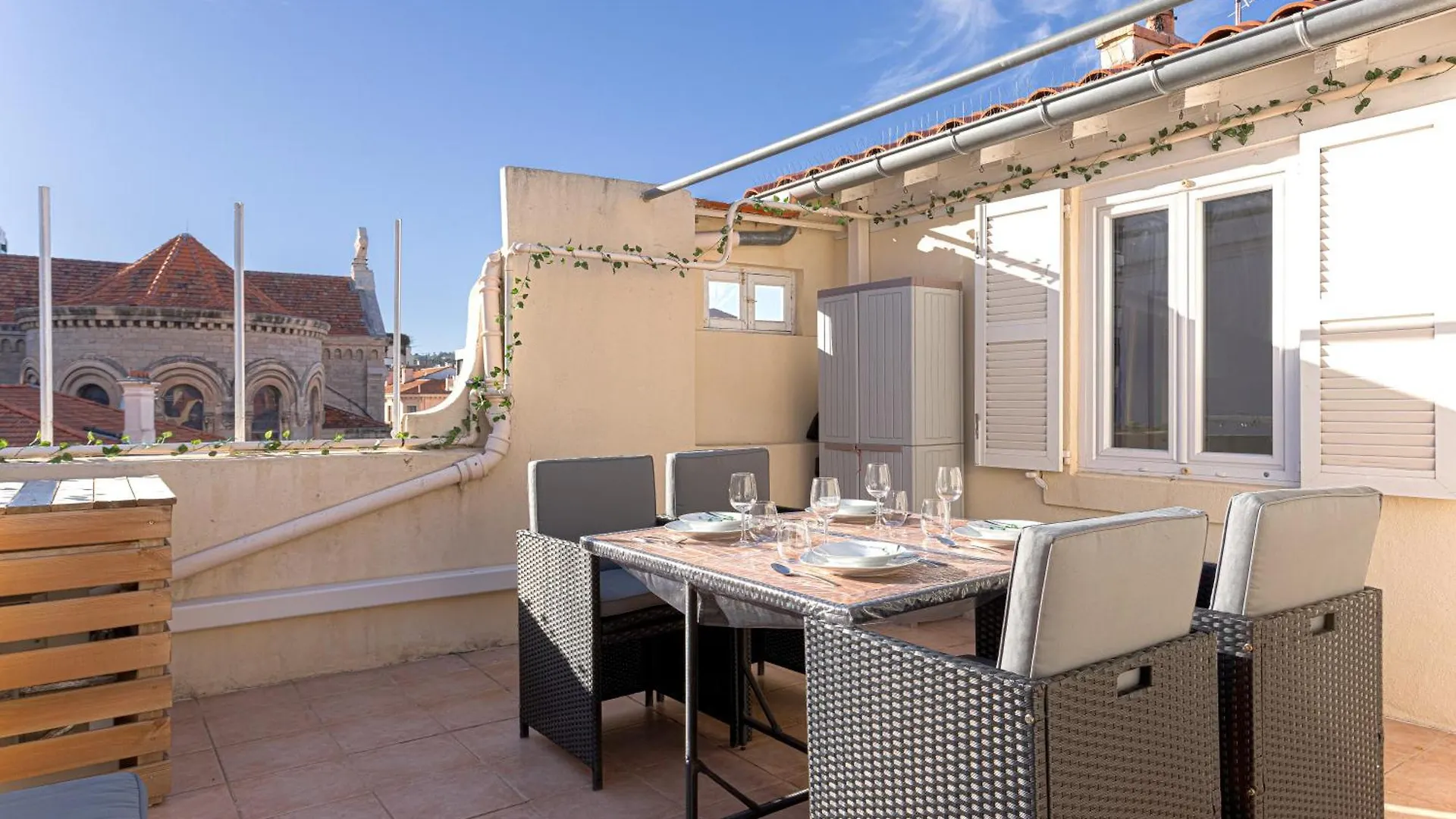 Lisa\'S Rooftop - Toit-Terrasse A 2Mn Du Palais Et Des Plages De La Croisette location